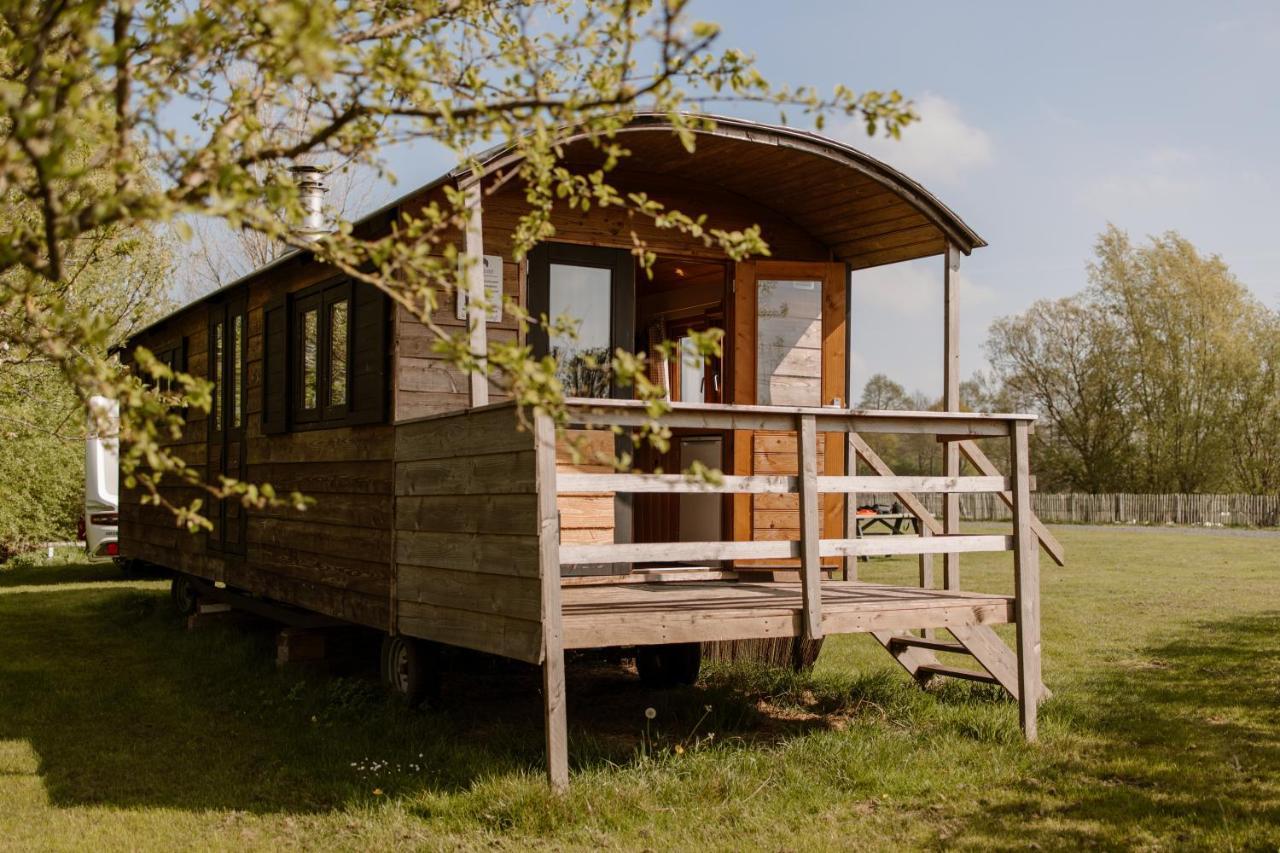Camping de la Rue pipowagens Sleeuwijk Extérieur photo