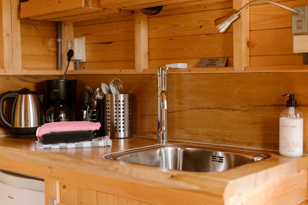 Camping de la Rue pipowagens Sleeuwijk Extérieur photo