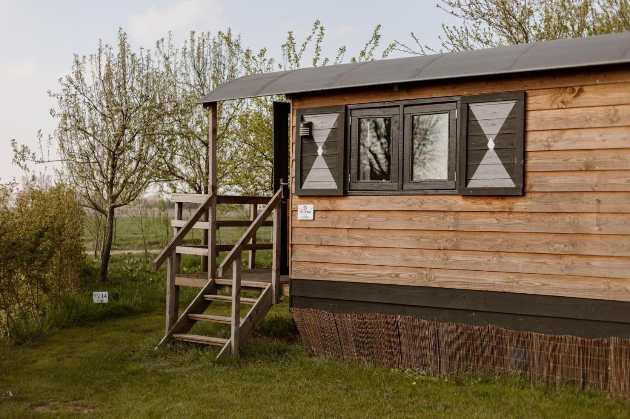 Camping de la Rue pipowagens Sleeuwijk Extérieur photo