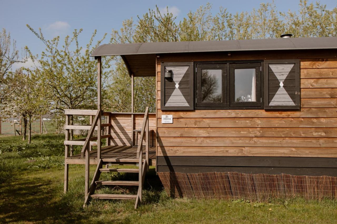 Camping de la Rue pipowagens Sleeuwijk Extérieur photo